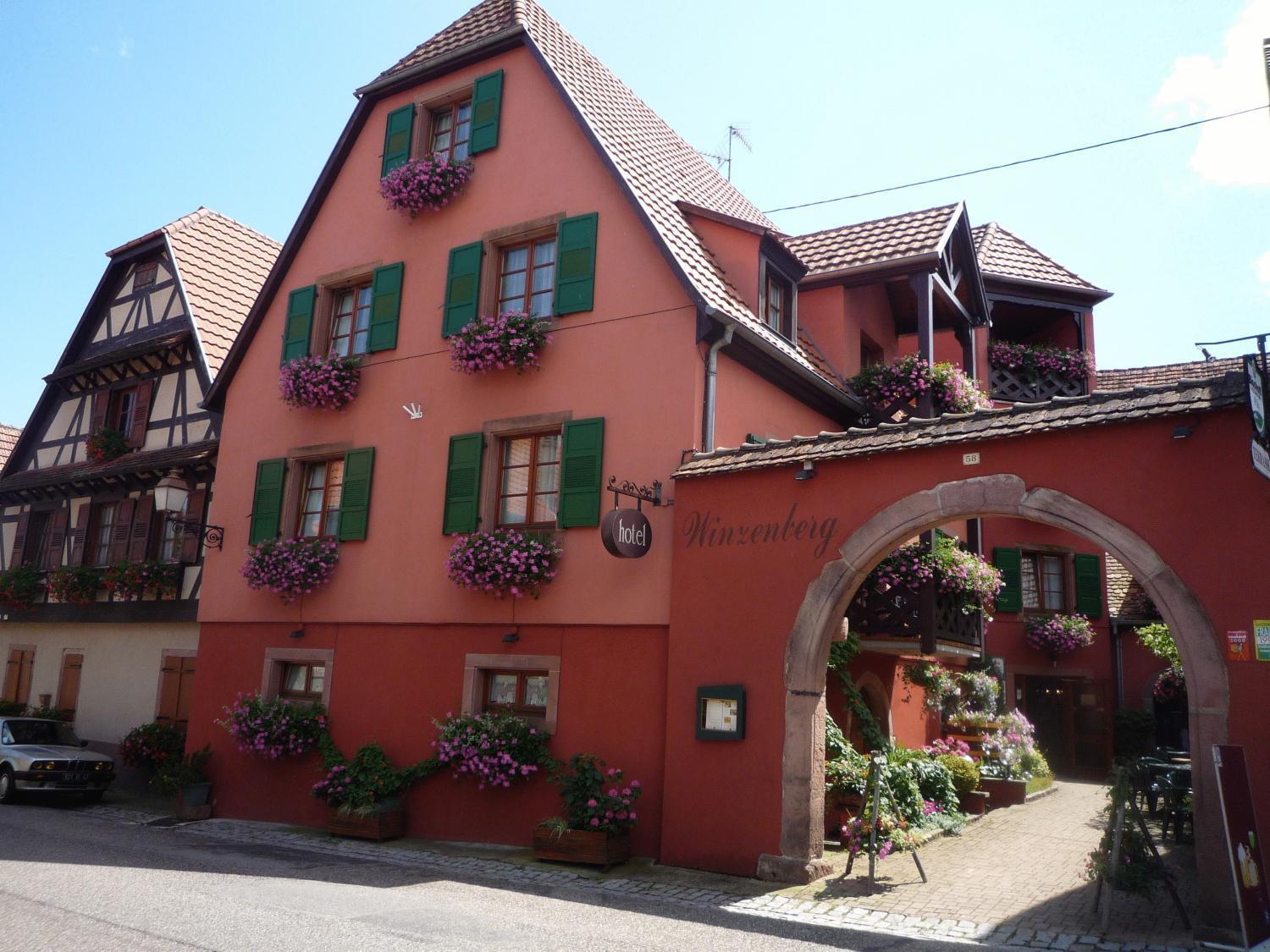 Hotel Winzenberg Blienschwiller Exterior foto